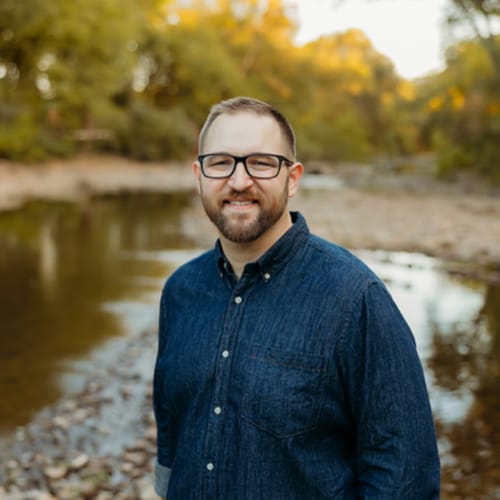Headshot of Caleb Clingan, LPC