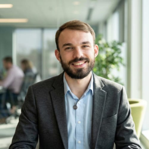 Headshot of Connor O'Neal, LICSW