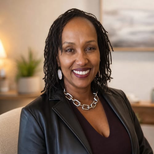 Headshot of Judy Njoroge, NP