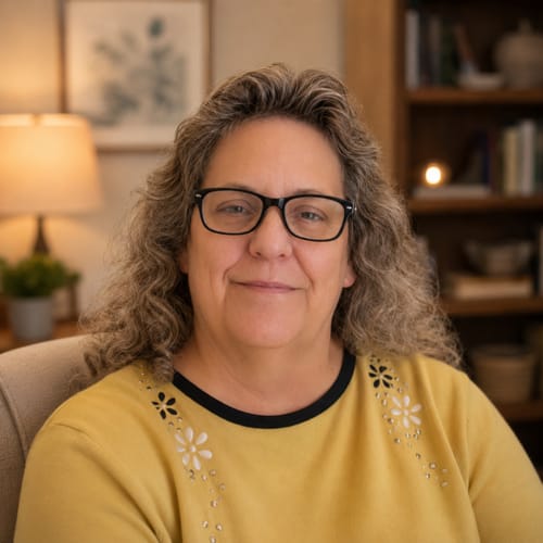 Headshot of Kimberly Adams, LCPC
