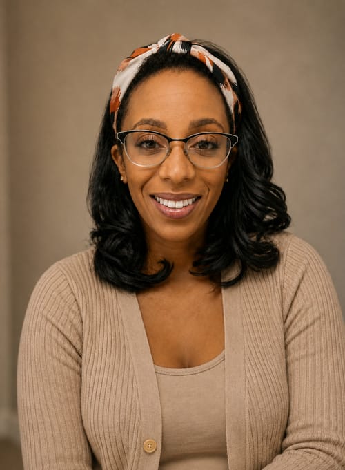 Headshot of D'Angela Mark, LMFT