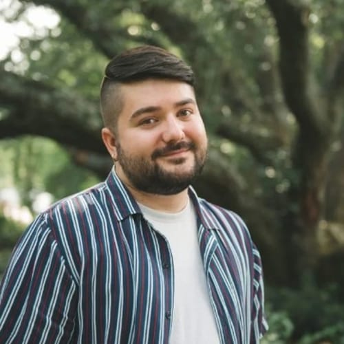 Headshot of Dylan Hines, LCMHC