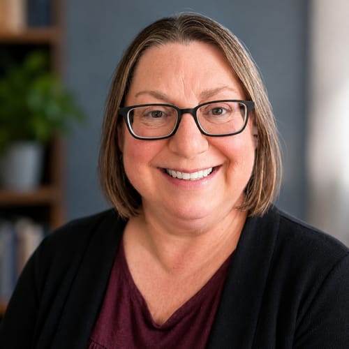 Headshot of Marie Polichronopoulos, LCMHC
