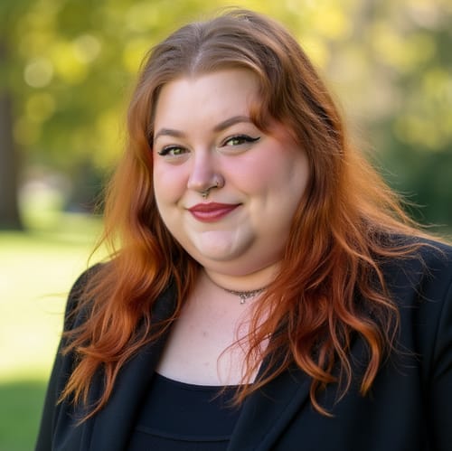 Headshot of Paige Blayne, LMHC