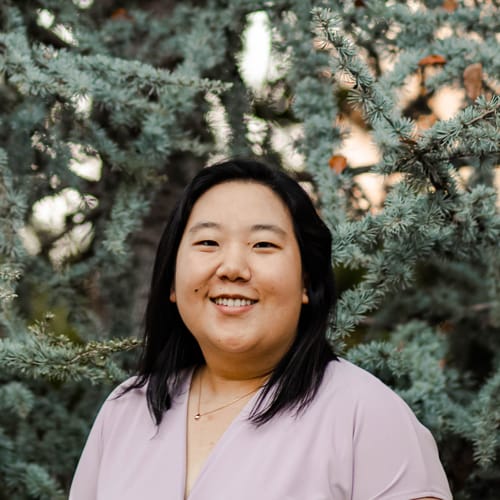 Headshot of Michelle Kim, LCSW