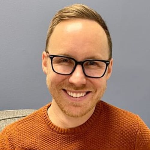 Headshot of Tyler Smiley, LPC