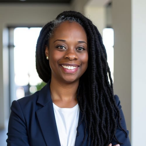 Headshot of Christine Esezobor, LCSW