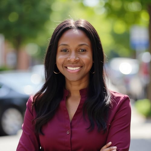 Headshot of Esther Dubique, LCSW
