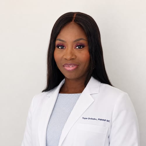 Headshot of Tope Onikeku, NP