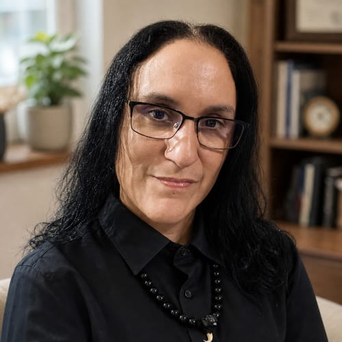 Headshot of Andrea Saldivar, LCSW