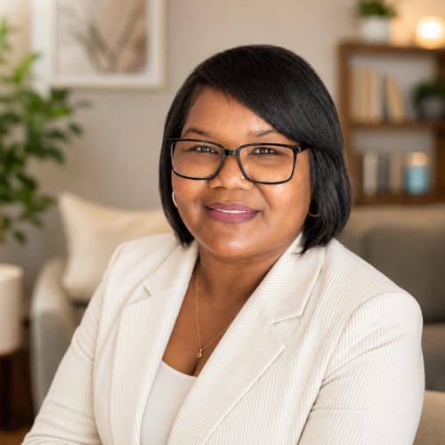 Headshot of Rakinzie Fisher-Denham, LCSW