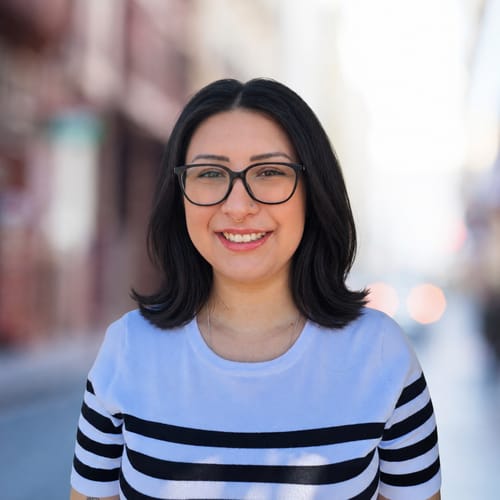 Headshot of Caroline Campos, LCSW