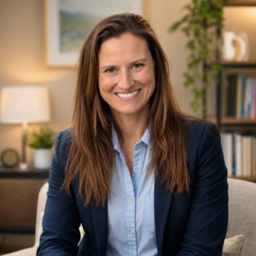 Headshot of Katie Zeile, LCSW