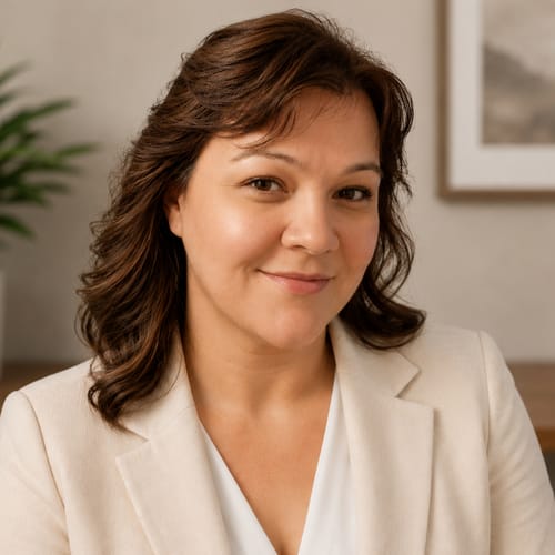 Headshot of Anastasia Mercado GameTalk Therapy, LCPC