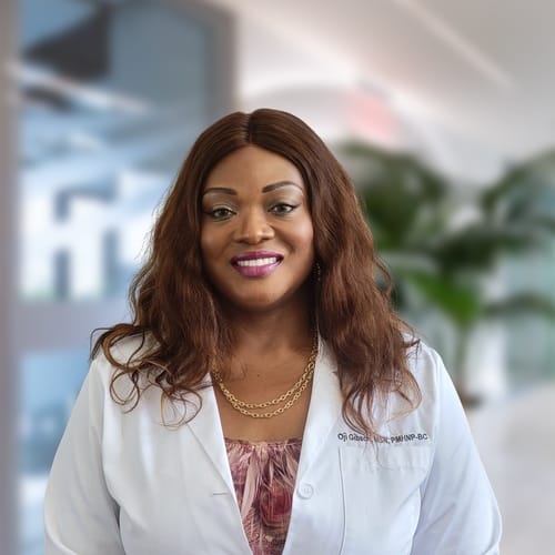 Headshot of Oji Gibson, APRN
