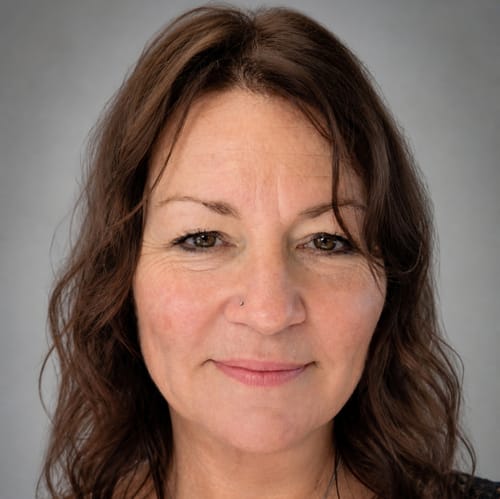 Headshot of Marjorie Justice, LCSW