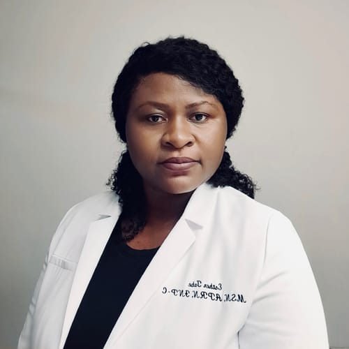 Headshot of Esther Tabe, APRN_FPA