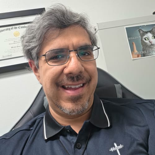 Headshot of Michael Aranda, LCPC