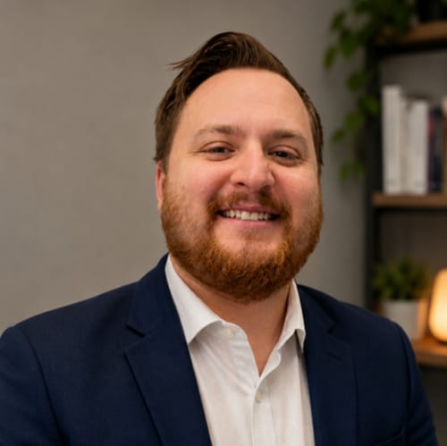 Headshot of Maxwell Whitson, LCSW