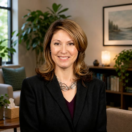 Headshot of Stephanie Sarafinas, LPC