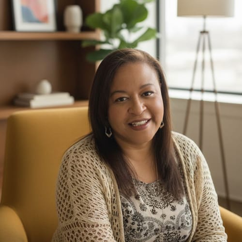 Headshot of J. Angella Feurtado, LCSW