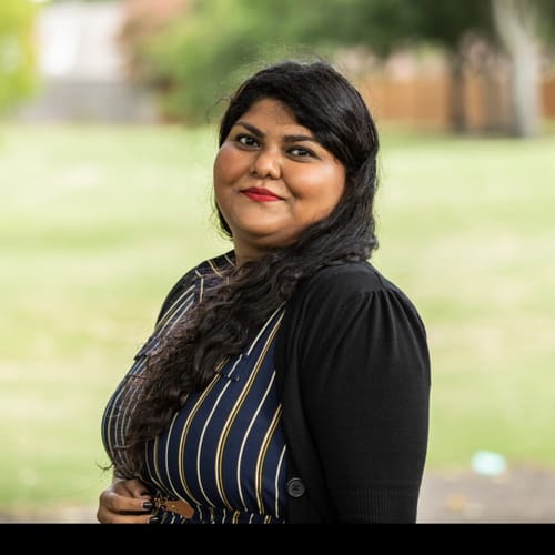 Headshot of Monica Govindarajan, LPC