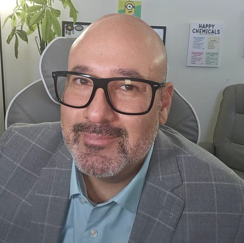 Headshot of Adrian Chavira, LPC