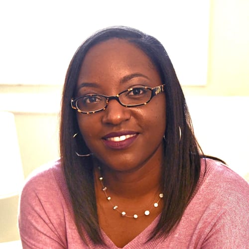 Headshot of Ebony White, LCMHC