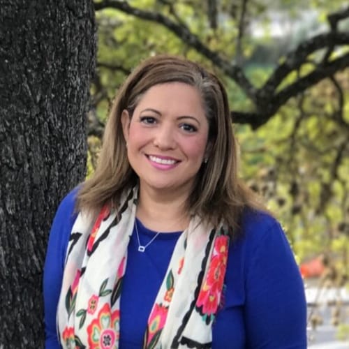Headshot of Adrianna Garza-Gongora, LPC