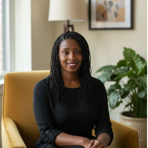 Headshot of Tyra Hughes, LCSW