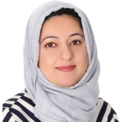 Headshot of Syma Khan, LCSW