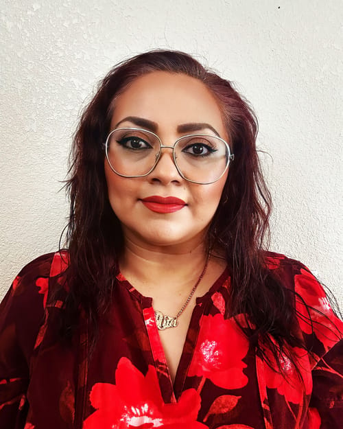 Headshot of Karina Rocha Vasquez, LPC