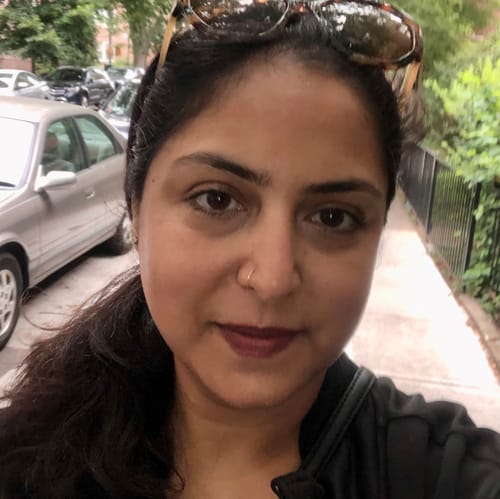 Headshot of Hina Khan, LCSW
