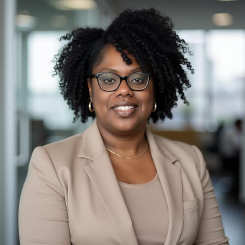 Headshot of Sherelle Foster, LCSW