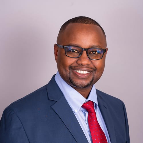 Headshot of John Njuguna, APRN