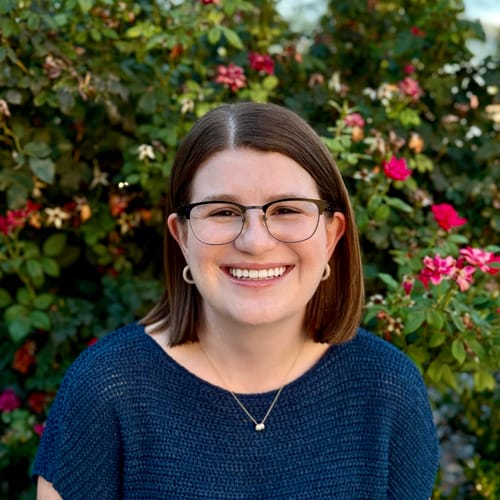 Headshot of Caitlin Moya, LMFT