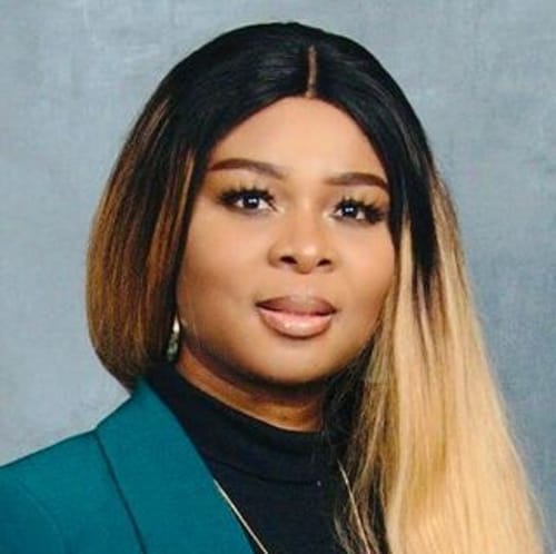 Headshot of Justina Okonkwo, NP