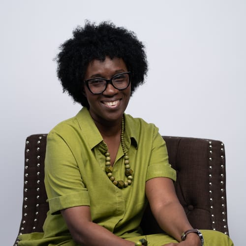 Headshot of Carol Mills Kamara, LCSW