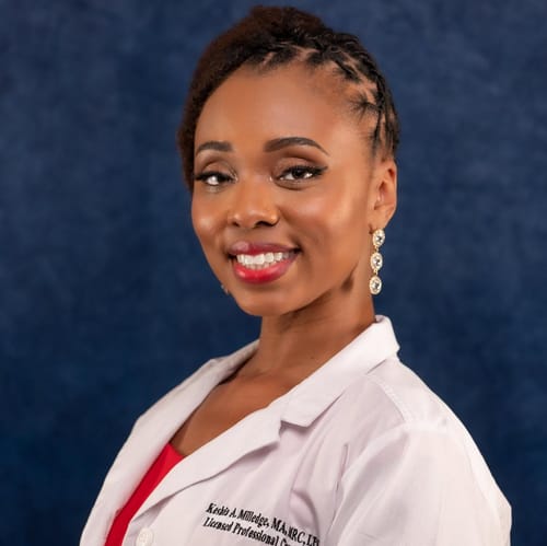 Headshot of Keshia Milledge, LPC