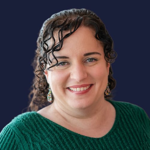 Headshot of Angela Rusk, LPCMHSP