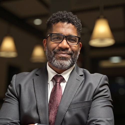 Headshot of Felipe Blue, LCMHC