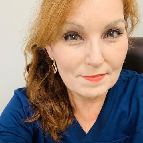Headshot of Maria E Garza, LPC