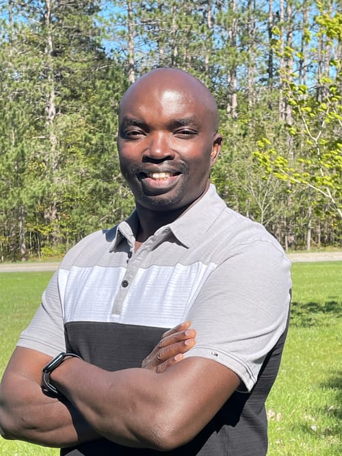 Headshot of Godfrey Abuya, NP