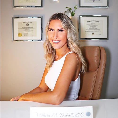 Headshot of Olivia Duball, LPC