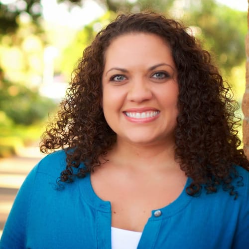 Headshot of April Shields, LPC