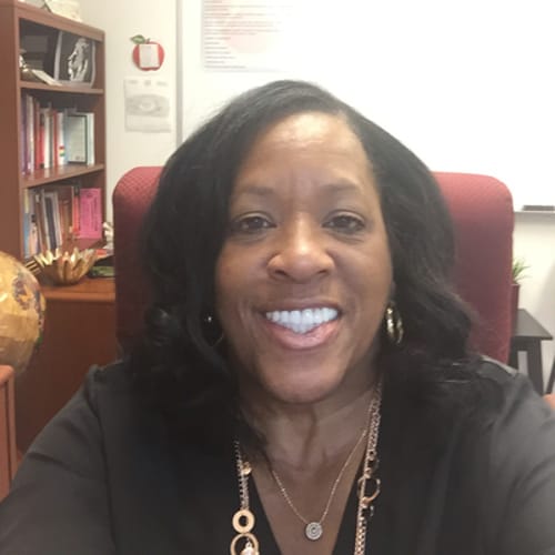Headshot of Pamela Davis, PSYCHOLOGIST