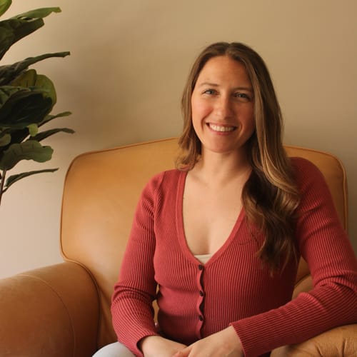 Headshot of Katharine Halla, LCPC