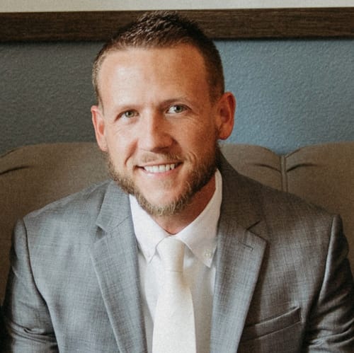 Headshot of Caleb Bridges, LPC