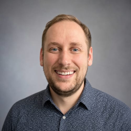 Headshot of Evan Haun, LMHC