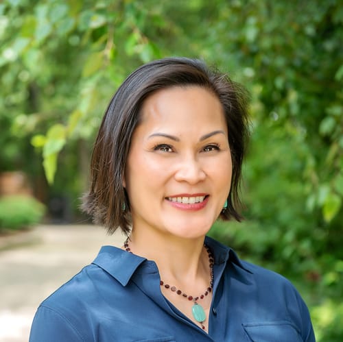 Headshot of Clare Tran Burnett, LCMHC